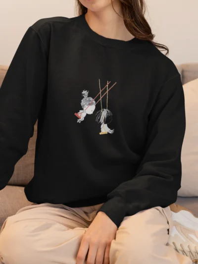 دورس با طرح دختر تاب سوار